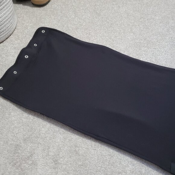 IVIVVA LULULEMON Knit Infinity Scarf Snap Buttons Chunky Winter Youth Girl's OS - Picture 7 of 13